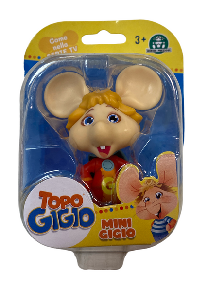 Topo Gigio - Mini Gigio - Personaggio singolo 12 cm - Supereroe