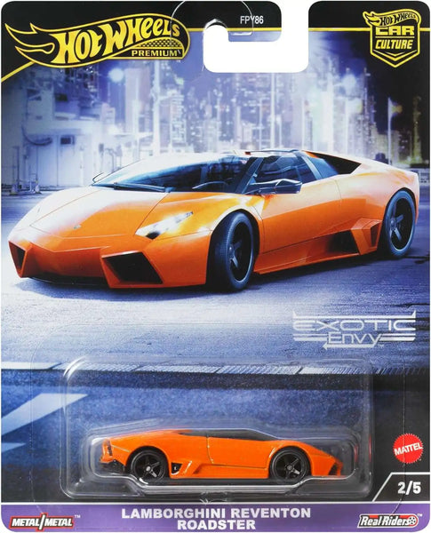 Hot Wheels Premium Car Culture Lamborghini Reventon Roadster HKC76