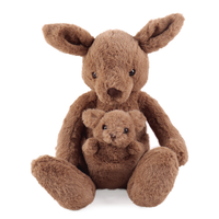 Mamma e il suo cucciolo peluche 35 cm  -Gioplush