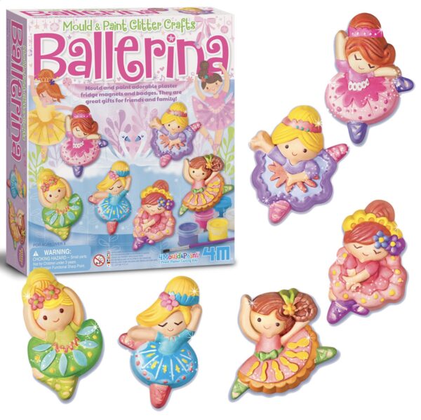 Modella e Dipingi - Ballerine Glitter