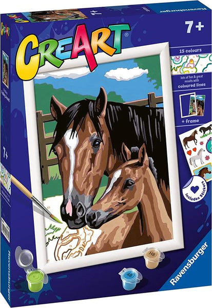 CREART 23573 - Cavalli al pascolo - dai 7 anni