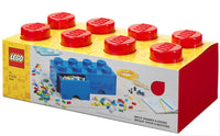 Lego Cassettiera 8 Brick Maxi - Rosso