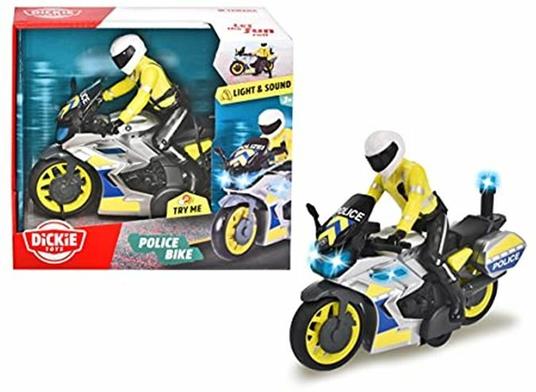 Moto della Polizia Luci & Suoni