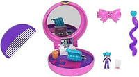 Polly Pocket - Clip and Comb Sleepover Compact