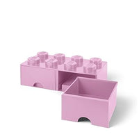 Lego Cassettiera 8 Brick Maxi - Rosa