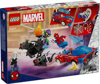 76279 Auto da corsa di Spider-Man & Venom Goblin