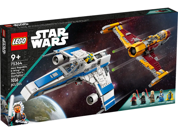 75364 E-Wing della Nuova Repubblica vs. Starfighter di Shin Hai