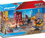 Playmobil 70443 - Mini Escavatore con Cantiere