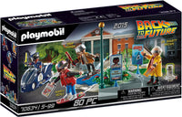 Playmobil 70634 - Back to The Future II Inseguimento sull'hoverboard