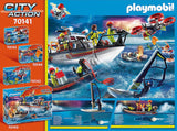 Playmobil 70141 - Gommone della Guardia Costiera