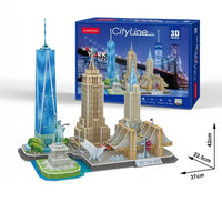 CBF City Line New York - Puzzle 3D