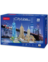 CBF City Line New York - Puzzle 3D