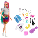 Barbie Leopard Rainbow Hair GRN81