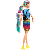 Barbie Leopard Rainbow Hair GRN81