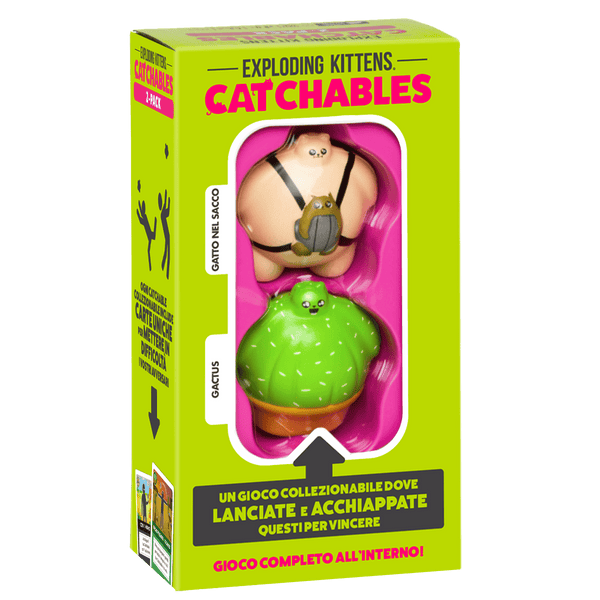 CATchables 2-Pack - Gatto nel Sacco & Cactus