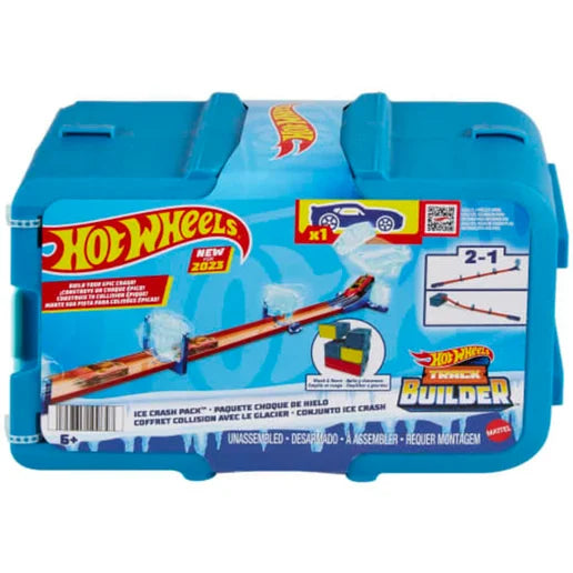 Hot Wheels Track Builder - Ice Crash Pack - HKX40