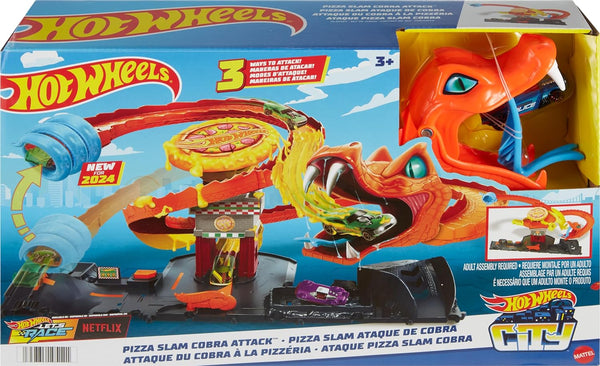 Hot Wheels Pizza Slam Cobra Attack HTN81