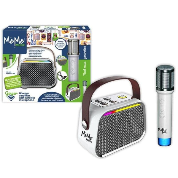 GINGER Altoparlante Karaoke Wireless e Microfono