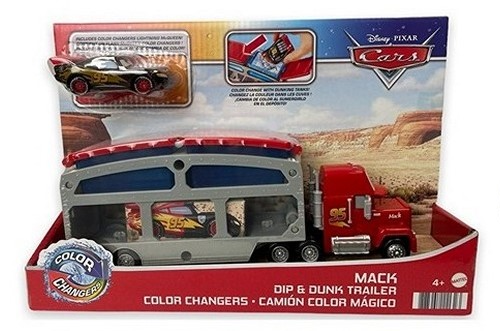 Cars Mack Trasportatore Color Changer con Saetta McQueen - CKD34