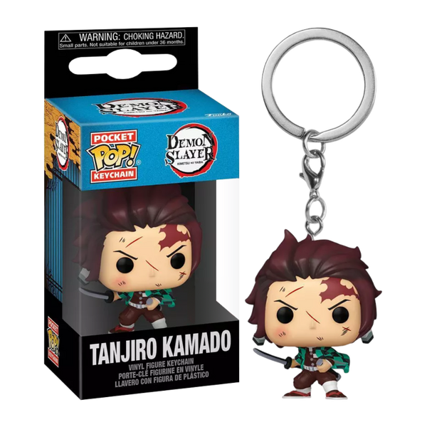 Portachiavi Funko Pocket Pop Demon Slayer - Tanjiro Kamado