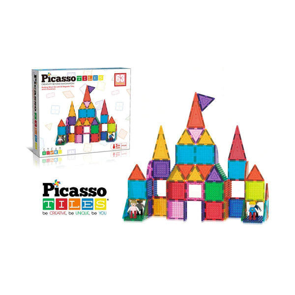 Picasso Tiles building + personaggi 63pz